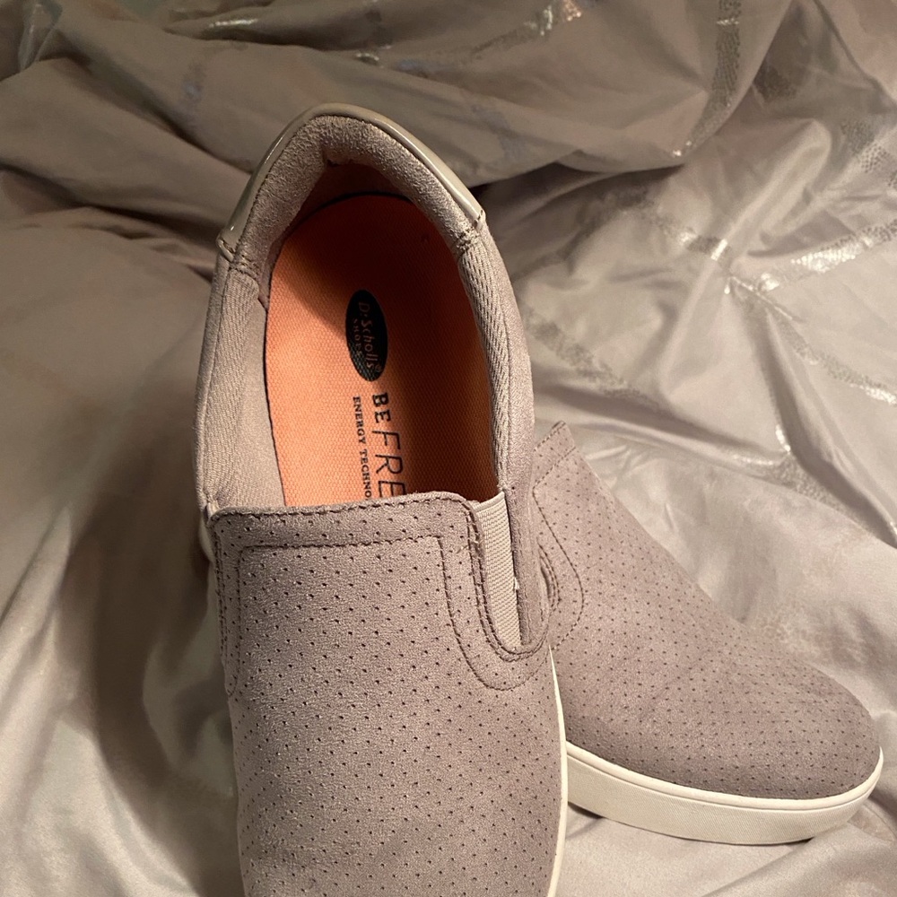 Dr.Scholl’s Madison grey cloud women slip-on sneakers size 9 medium